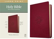 Nlt Large Print Thinline Reference Bible, Filament Edition