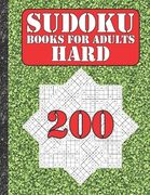 Sudoku books for adults hard: 200 Sudokus from hard with solutions for adults Gifts Sudoku hard book Watermelon Lover adults, kids (en Inglés)