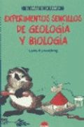 experimentos sencillos de geologia y biologia