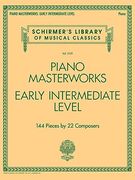 Piano Masterworks: Early Intermediate Level - Schirmer'S Library of Musical Classics (en Inglés)