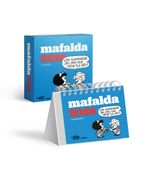 Mafalda 2025, Calendario Escritorio Turquesa con Caja de Quino(Ediciones Granica S. A. )