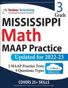 Mississippi Academic Assessment Program Test Prep: 3rd Grade Math Practice Workbook and Full-length Online Assessments: MAAP Study Guide (en Inglés)