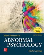 Loose Leaf Nolen-Hoeksema's Abnormal Psychology de Heather Jennings(Mcgraw Hill Book co) (en Inglés)