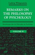 Remarks on the Philosophy of Psychology, Volume 2 (en Inglés)