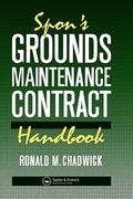 spon's grounds maintenance contract handbook (en Inglés)