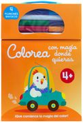 Colorea con magia donde quieras / Gallina (4+)