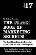 the black book of marketing secrets, vol. 17 (en Inglés)