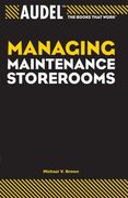 audel managing maintenance storerooms (en Inglés)