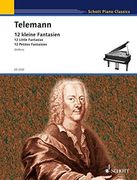 telemann - 12 little fantasias: piano (en Inglés)