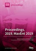 Proceedings, 2019, Maxent 2019 (en Inglés)