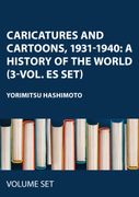Caricatures and Cartoons, 1931-1940: A History of the World (3-Vol. Es Set) (en Inglés)