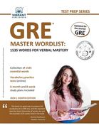 GRE Master Wordlist: 1535 Words for Verbal Mastery (en Inglés)