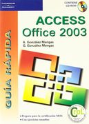 Guía rápida. Access Office 2003 (in Spanish)