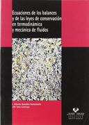 ecuaciones balances y leyes conservacion termodinamica