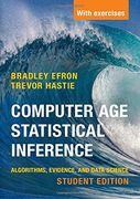 Computer age Statistical Inference, Student Edition: Algorithms, Evidence, and Data Science: 6 (Institute of Mathematical Statistics Monographs, Series Number 6) (en Inglés)