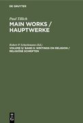 Paul Tillich: Writings on Religion (Volume 5) 