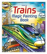 Trains Magic Painting Book (en Inglés)
