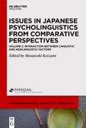Interaction Between Linguistic and Nonlinguistic Factors (The Mouton-Ninjal Library of Linguistics [Mnll]) [Hardcover ] 