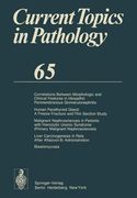 current topics in pathology: continuation of ergebnisse der pathologie (en Inglés)