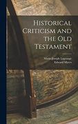Historical Criticism and the old Testament