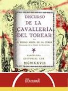 facsímil: discurso de la cavallería del torear