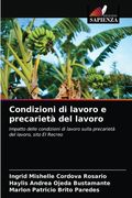 Condizioni di lavoro e precarietà del lavoro (en Italiano)
