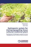 Hydroponic system for micropropagating tissue cultured medicinal plant (en Inglés)