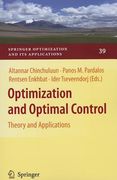 optimization and optimal control: theory and applications (en Inglés)