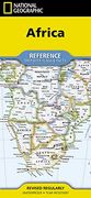 National Geographic Africa Map (Folded with Flags and Facts) (en Inglés)