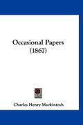 occasional papers (1867) (en Inglés)