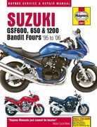 Suzuki: Gsf600, 650 & 1200 Bandit Fours '95 to '06 (Haynes Service & Repair Manual) (en Inglés)