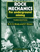 Rock Mechanics: For Underground Mining (en Inglés)