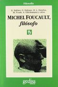 Michel Foucault, Filosofo