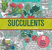 Succulents Adult Coloring Book: 31 Stress-Relieving Designs (en Inglés)