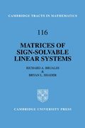 Matrices of Sign-Solvable Linear Systems (Cambridge Tracts in Mathematics) (en Inglés)