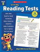 Scholastic Success With Reading Tests Grade 5 Workbook (en Inglés)