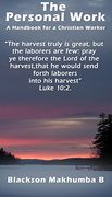 The Personal Work: A Handbook for a Christian Worker