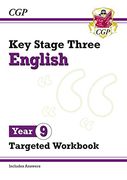 New ks3 English Year 9 Targeted Workbook (With Answers) (Cgp ks3 English) 