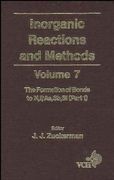 inorganic reactions and methods, the formation of bonds to n, p, as, sb, bi (part 1) (en Inglés)