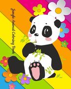 Jungle Animal Coloring Book: For Children Ages 2-4 (en Inglés)