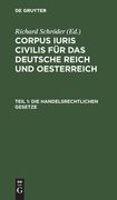 Die Handelsrechtlichen Gesetze (German Edition) [Hardcover ] (en Alemán)