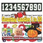 Counting Candies 1 to 20. Bilingual Spanish-English: Contando Caramelos 1 al 20. Bilingüe Español-Inglés (en Inglés)