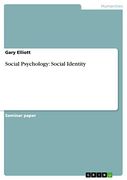 Social Psychology: Social Identity (en Inglés)