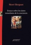 Ensayo Sobre los Datos Inmediatos de la Conciencia