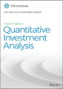 Quantitative Investment Analysis (en Inglés)