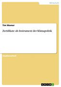Zertifikate als Instrument der Klimapolitik (in German)