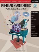 Popular Piano Solos - Grade 5 - Book/Audio: Pop Hits, Broadway, Movies and More! John Thompson's Modern Course for the Piano Series [With CD] (en Inglés)