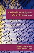 a scientific investigation of the old testament (en Inglés)