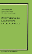 Investigaciones lingüísticas en lexicografía