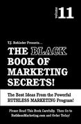 the black book of marketing secrets, vol. 11 (en Inglés)